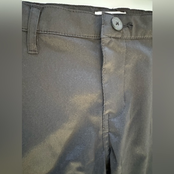 Old navy black moisture wicking boys golf shorts - Picture 6 of 8